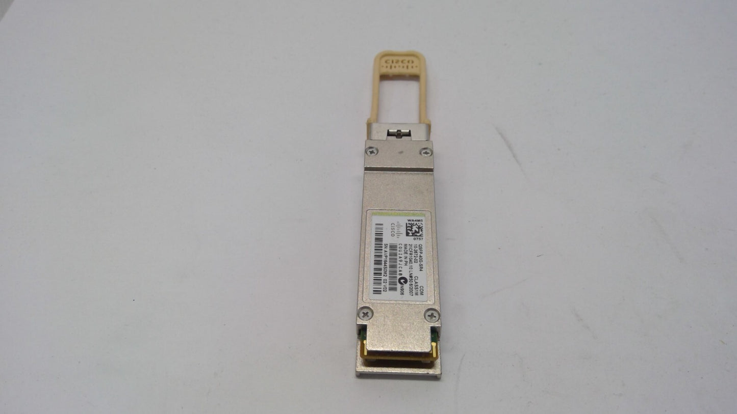 Cisco 40G SR QSFP+ Transceiver Optic  Module QSFP-40G-SR4 10-2672-02