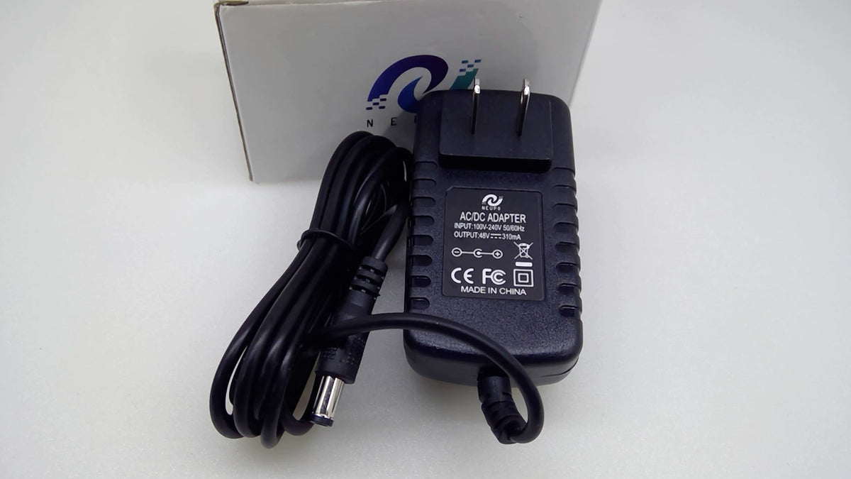 NeuPo 48V 0.31A 15W AC/DC Adapter for Polycom VVX IP Phone 17009