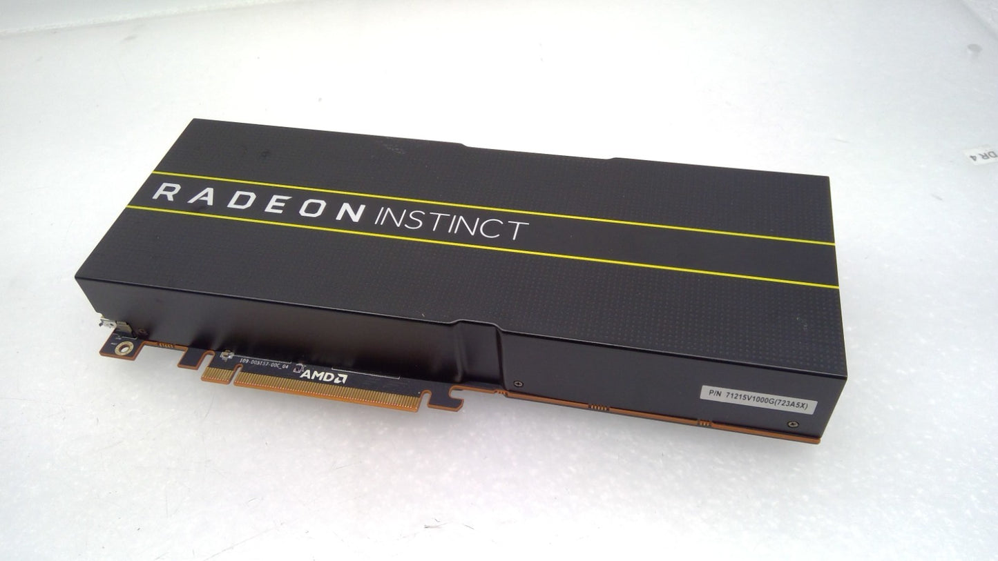 AMD Radeon Instinct MI25 16GB HBM2 PCIe Graphics Card P/N:71215V1000G-No bracket