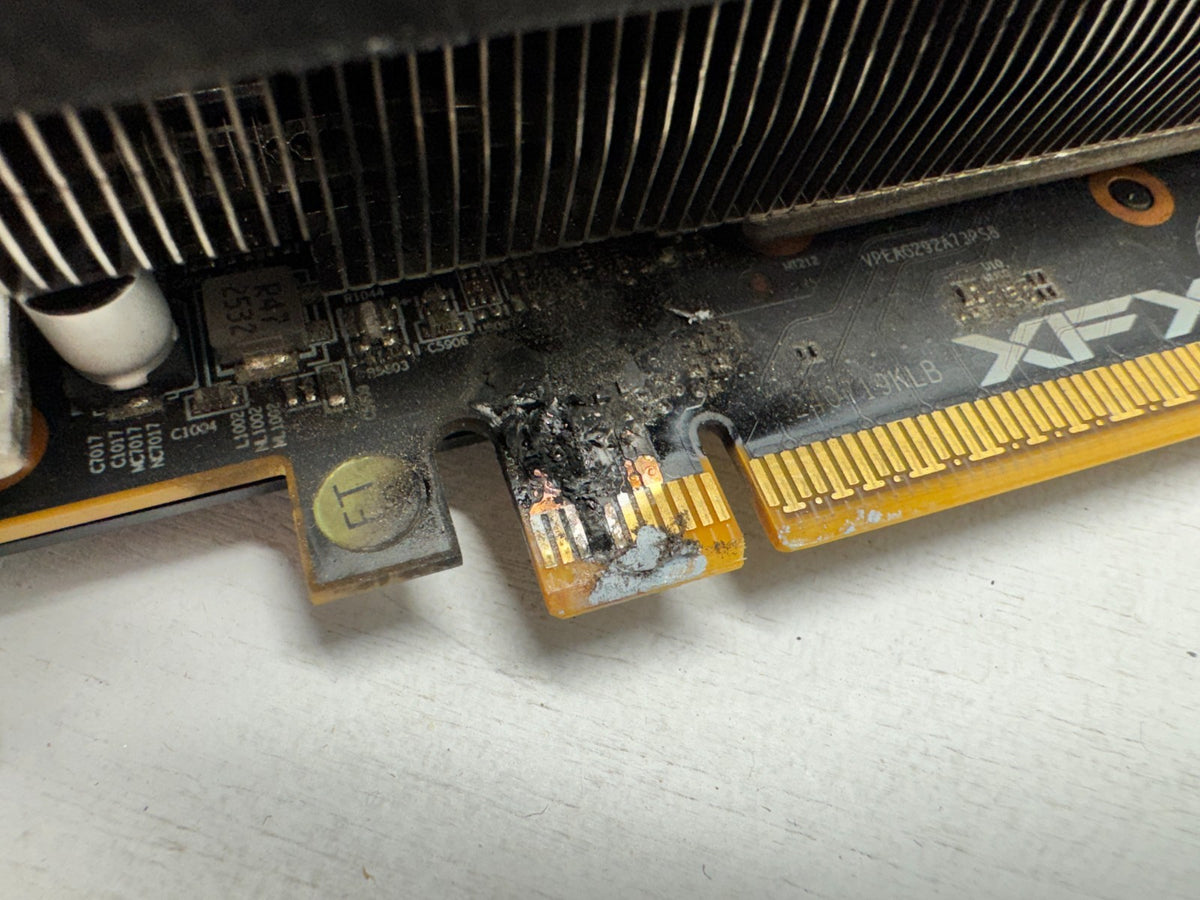 XFX Swift AMD Radeon RX 9070XT RX-97SWFT GPU W/Burnmark *Not Work*