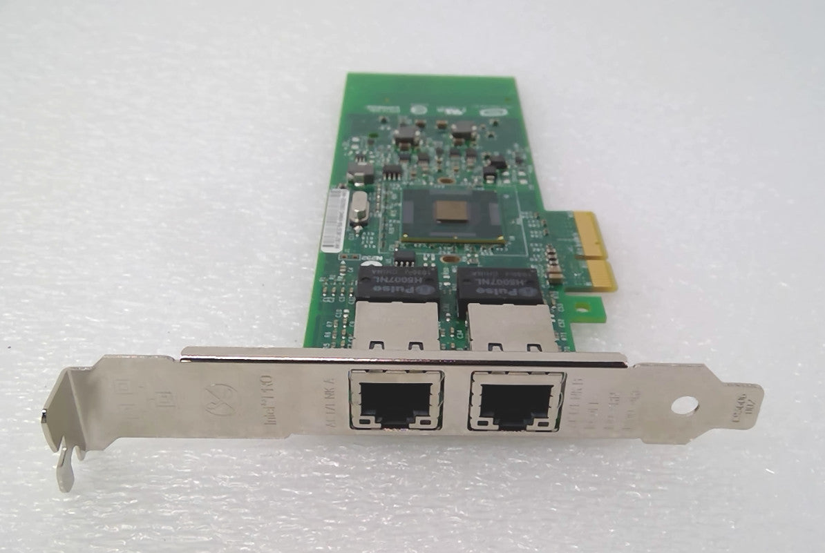 Dell Intel Pro 1000 PT 2 Port 1Gbps PCIe Network Card 0G174P w/ Full Bracket.