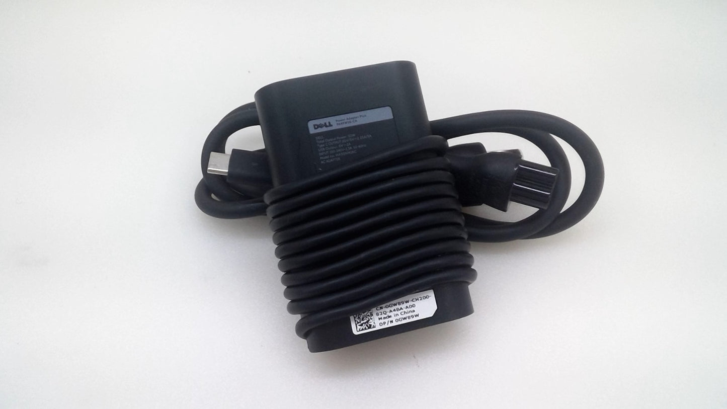 Dell Inspiron 13 7368 50W USB-C AC Power Adapter PA45W16-CA HA50NM16C GW89W