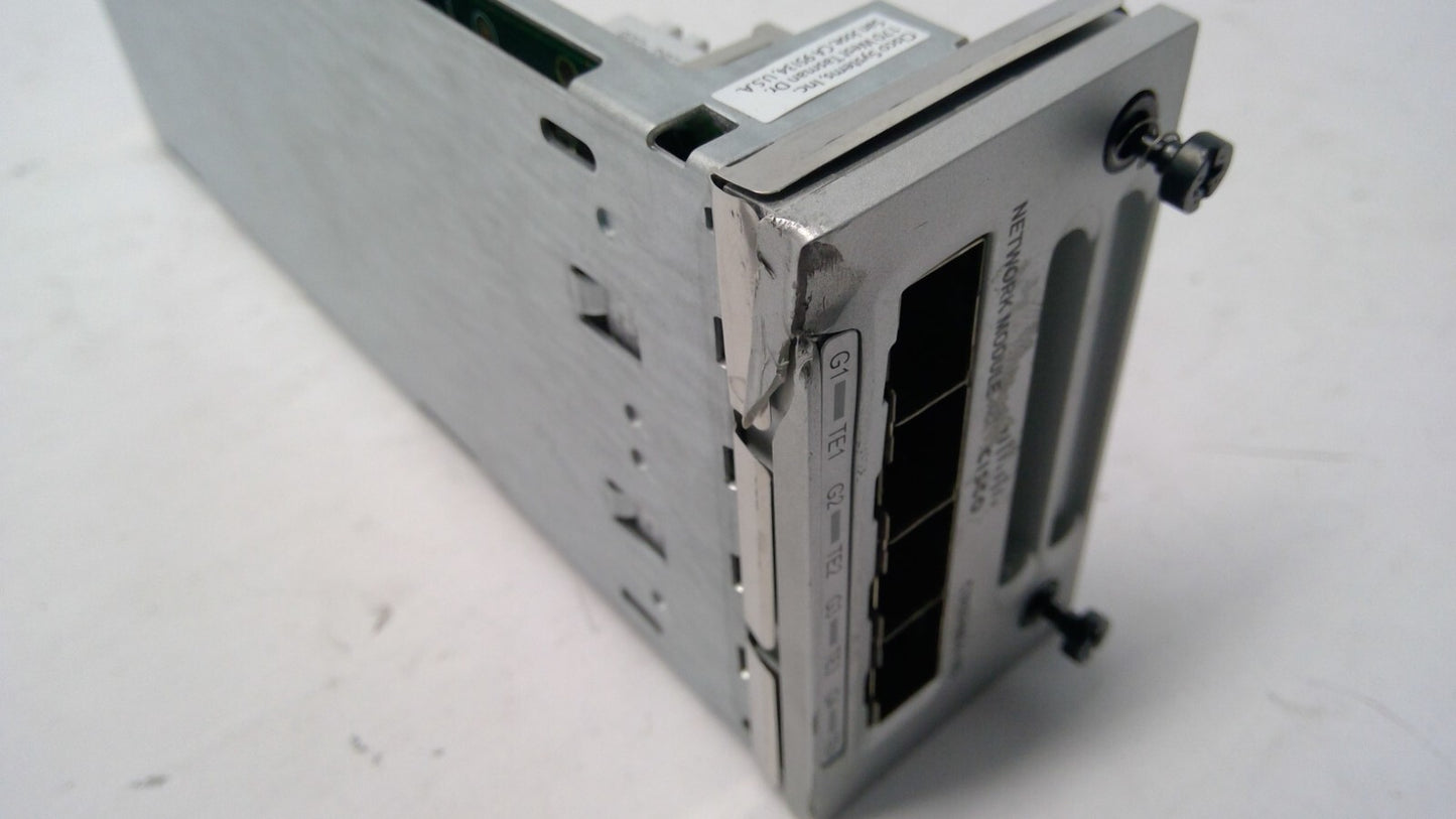 Cisco C3850-NM-4-10G 4 Port Network Exp.Module for 3850 Front bezel damaged