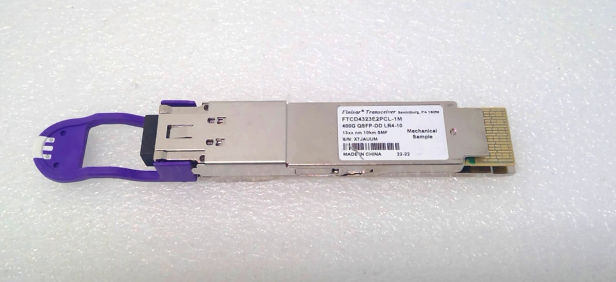 FINISAR FTCD4323E2PCL-1M 400G QSFP-DD LR4-10 10KM Optical Transceiver Module