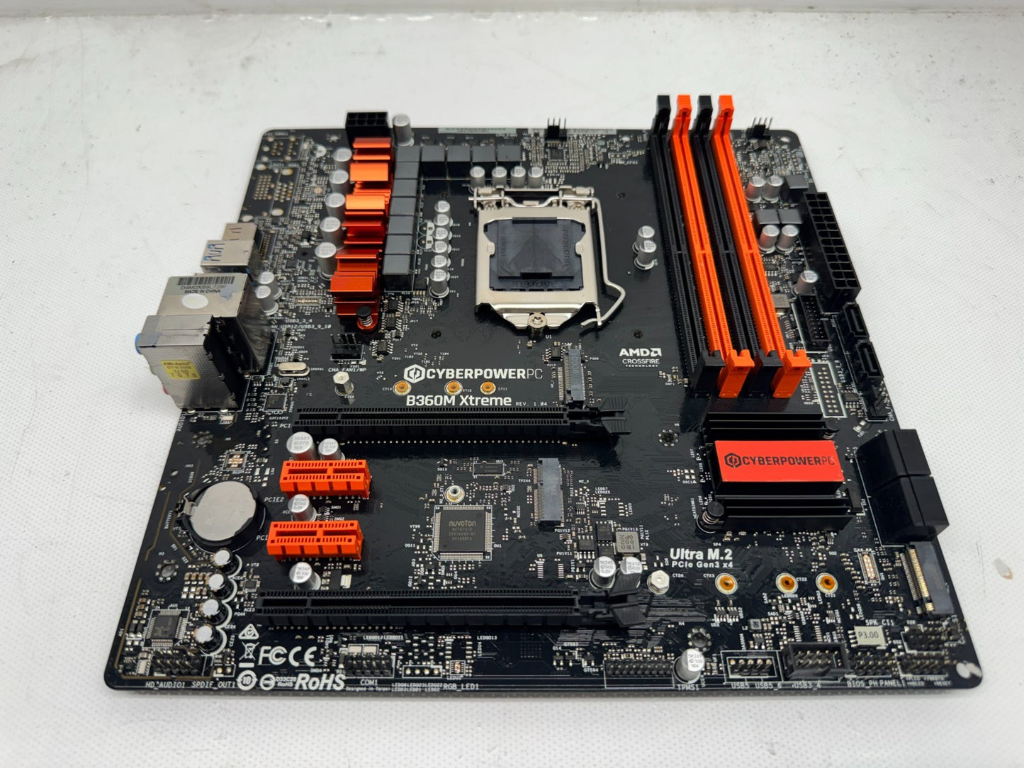 New CyberpowerPC B360M Xtreme LGA1151 Intel 8th 9th Gen  Motherboard