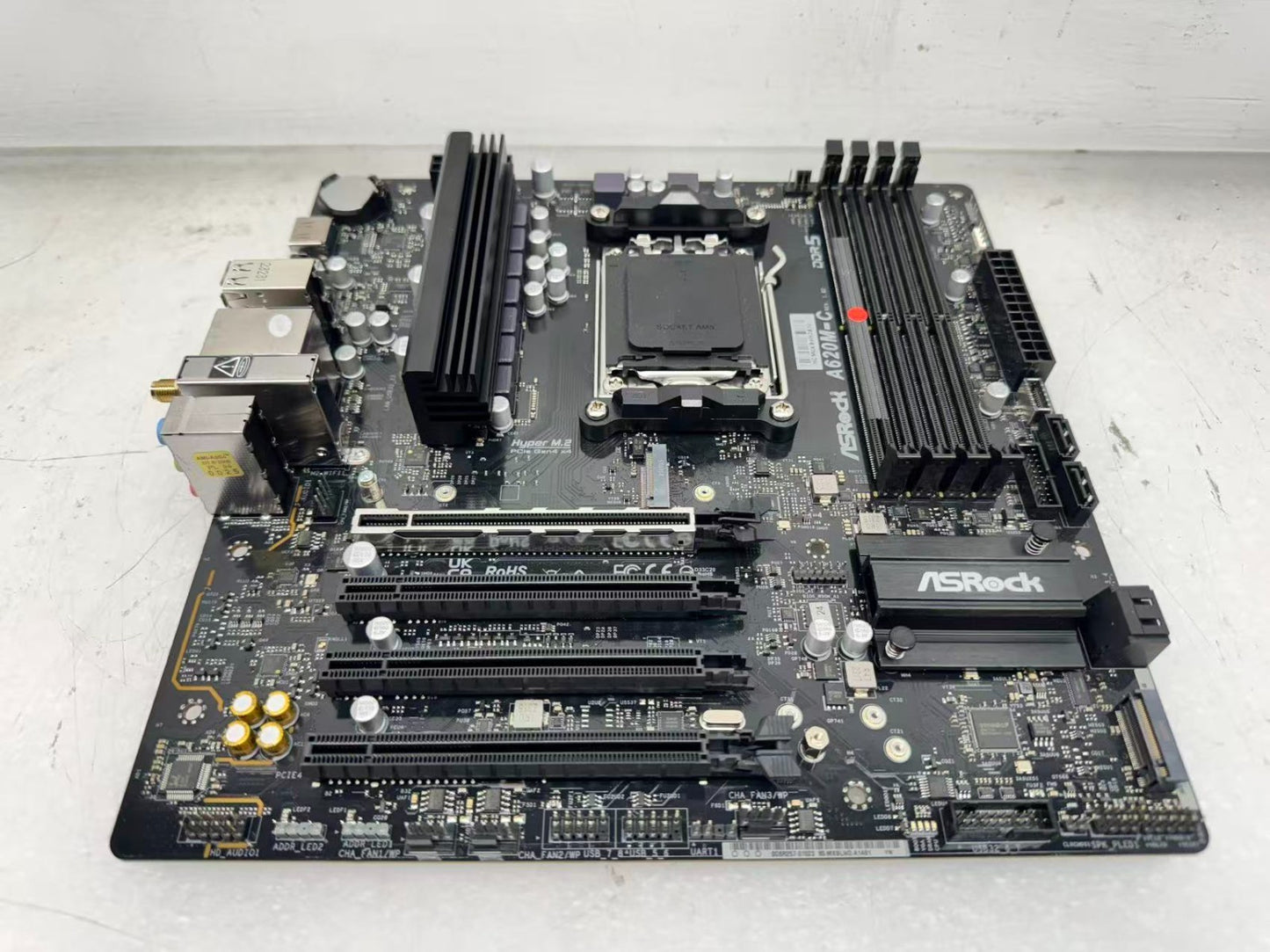 ASRock A620M-C Micro ATX Motherboard DDR5 *Read*
