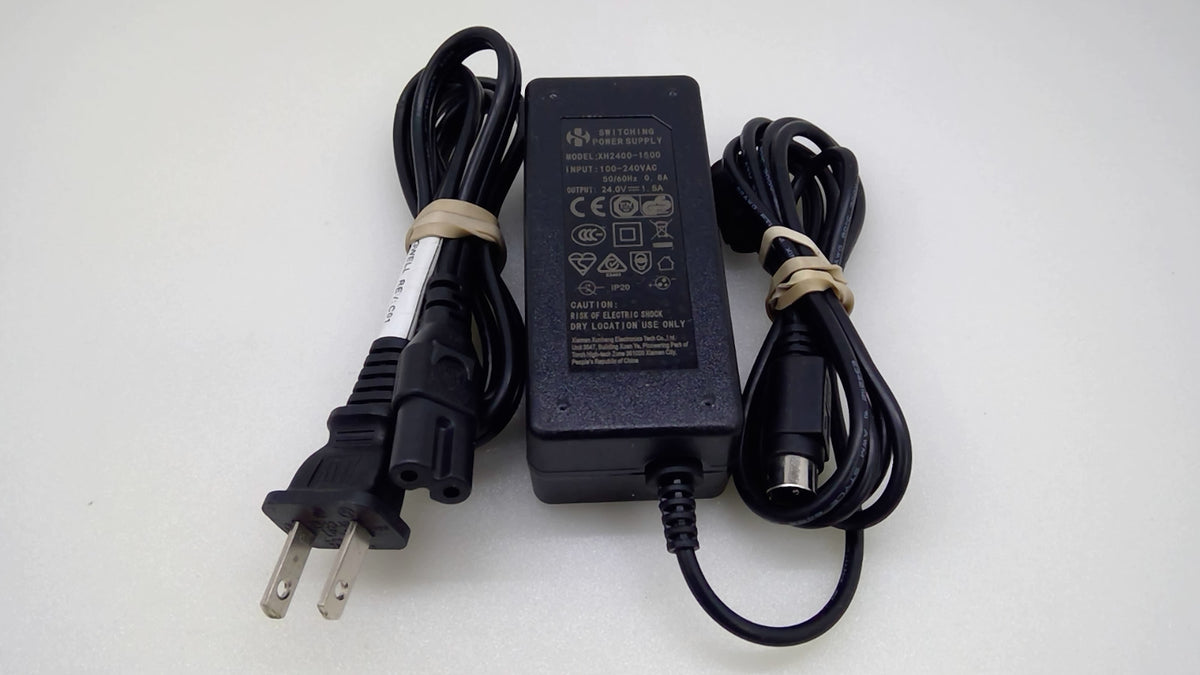 Xunheng XH2400-1500 24V 1.5A 3-Pin Adapter for Powerfit PL-1911 Resteck RE-678