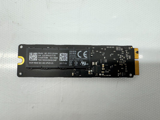 Apple 512GB SSD for Macbook model MZ-JPV512S/0A4 *READ*