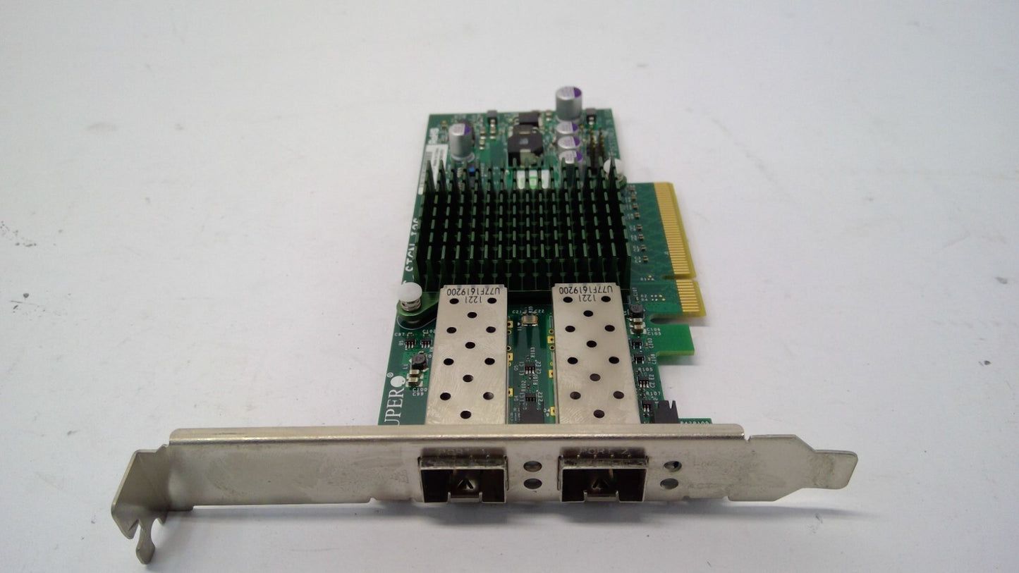 Supermicro AOC-STGN-i2S  Dual Port 10G SFP+ Intel 82599 X520-DA2 Network Adapter