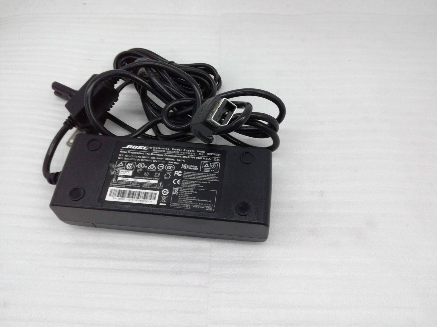 Original BOSE T20 V35 520 525 535 Adapter 12V 35W Power Charger Supply 100PS-024