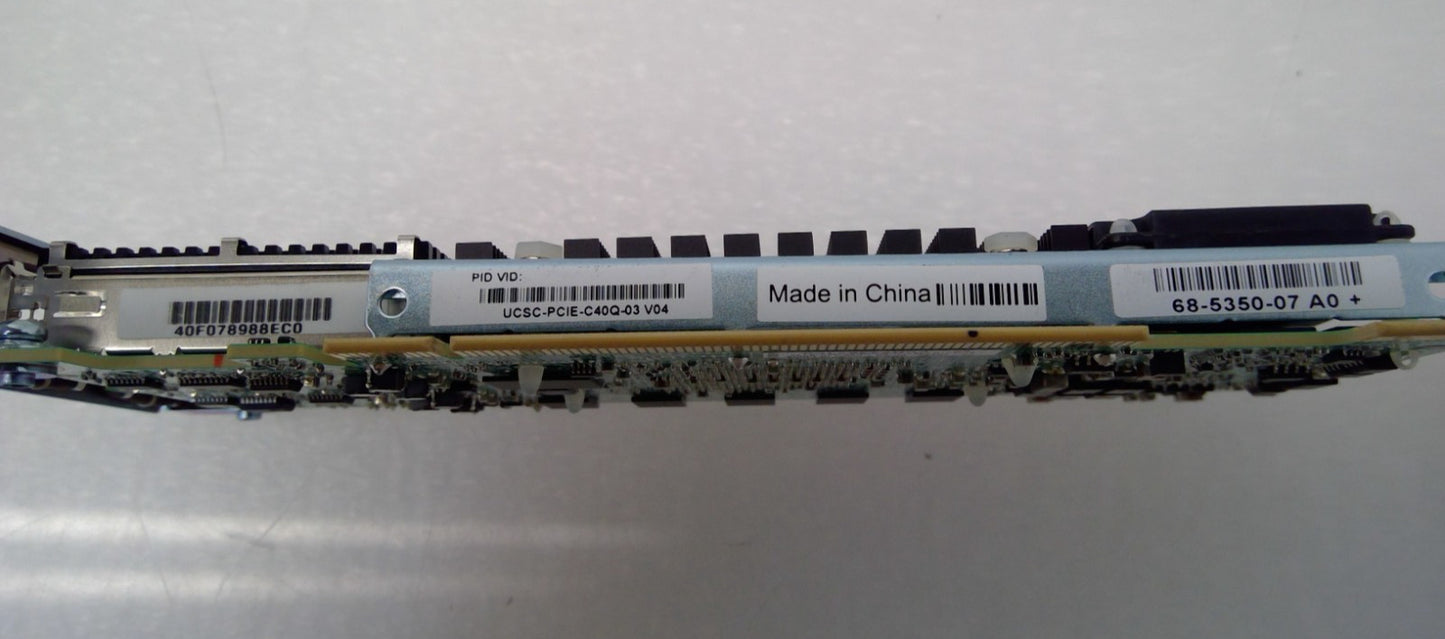 Cisco 2P 40GB QSFP 1385 Virtual Interface Card 73-16469-07 UCSC-PCIE-C40Q-03
