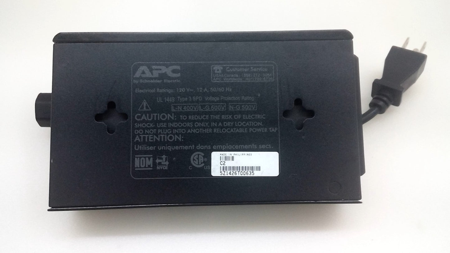 APC C2 AV Power Filter - 2 Outlet Wall Mount Surge Protector & Line Conditioner