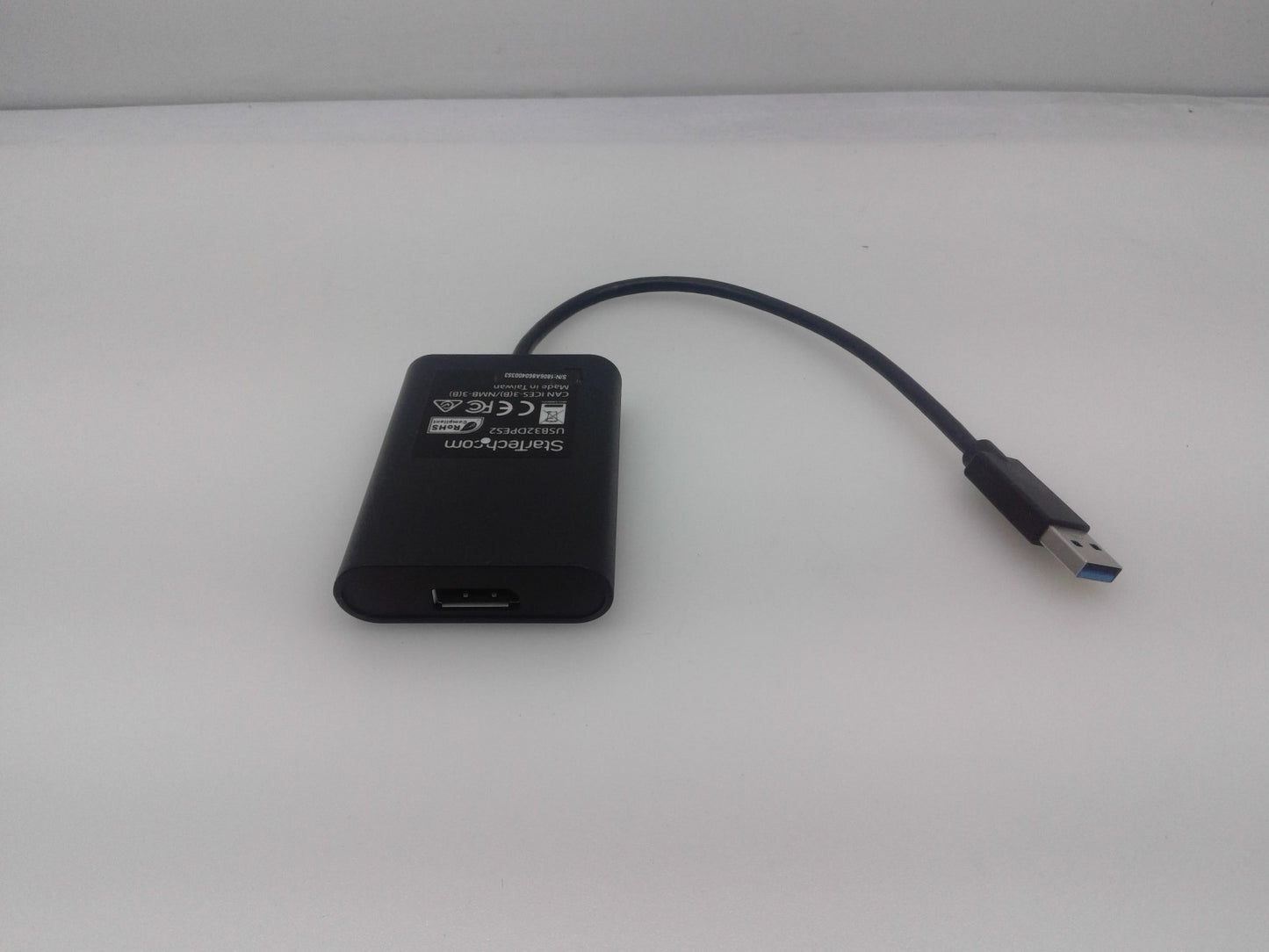 StarTech USB32DPES2 USB 3.0 to DisplayPort Adapter -4k 30Hz