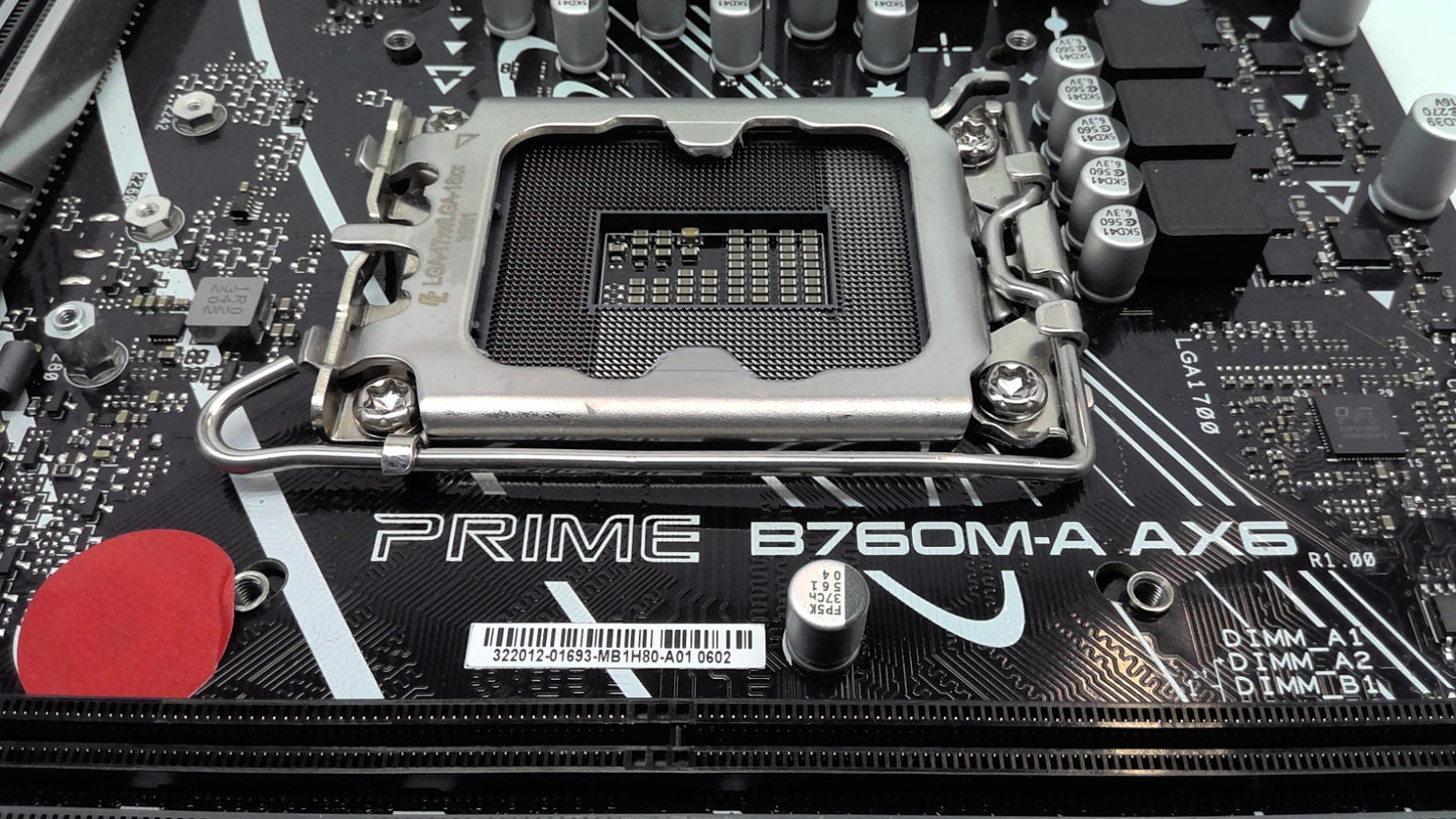 Lot of 3 *For Parts* 2x ASUS prime B760M-A AX6 & ASRock B760M-C Not work No WIFI