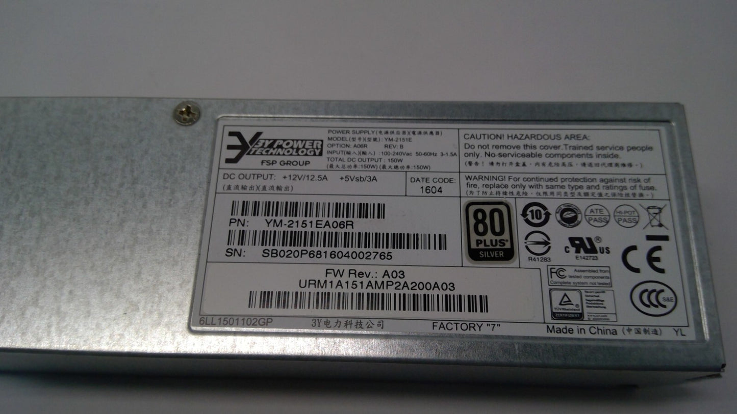 3y Power Technology YM-2151E 150W Server Power Supply