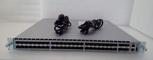 Arista DCS-7050SX-64-F 48x 10G SFP+ 4x 40Gb QSFP Ports Ethernet Switch Warranty