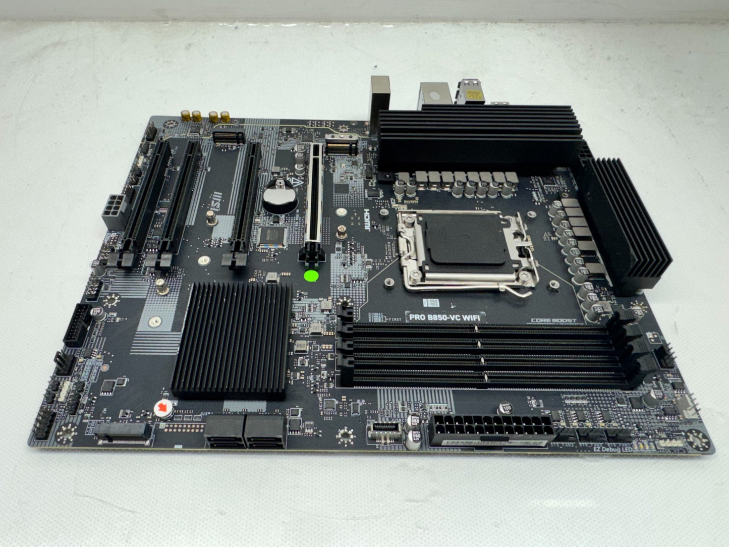 MSi Pro B850-VC WiFi AMD AM5 ATX Gaming Motherboard *Missing WiFI* **READ**