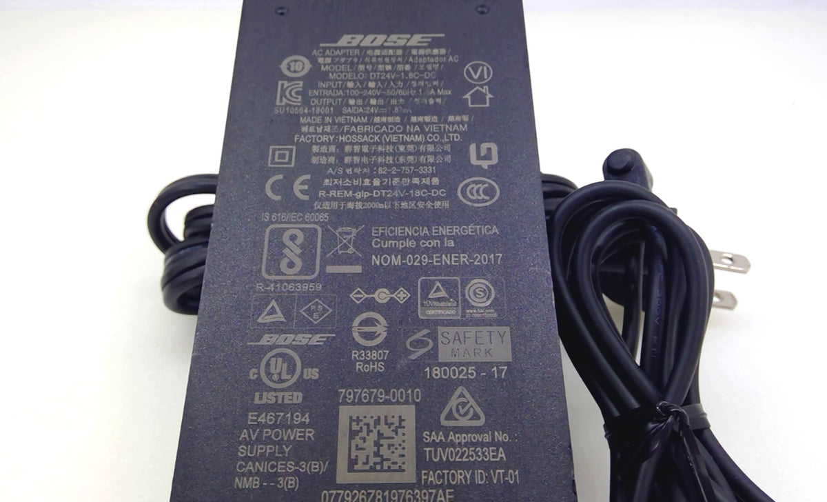 Genuine Bose Soundbar 500 AC Adapter DT24V-1.8C-DC 24V 1.875A 45W Power Supply