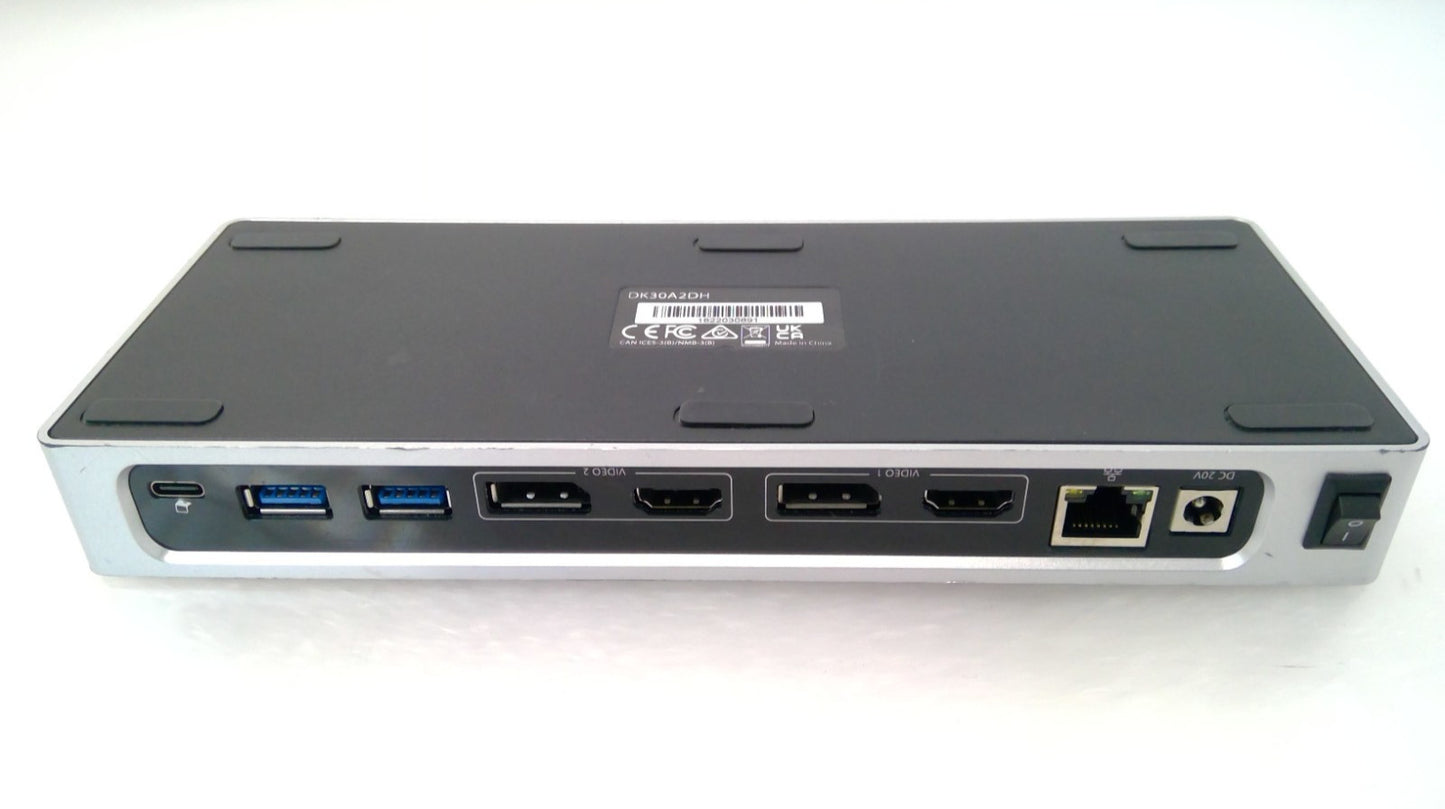 StarTech DK30A2DH USB 3.0 Docking Station DP HDMI DC 20V