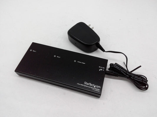 StarTech.com ST122HDMI2 2 Port High Speed HDMI Video Splitter and Signal Amplifi