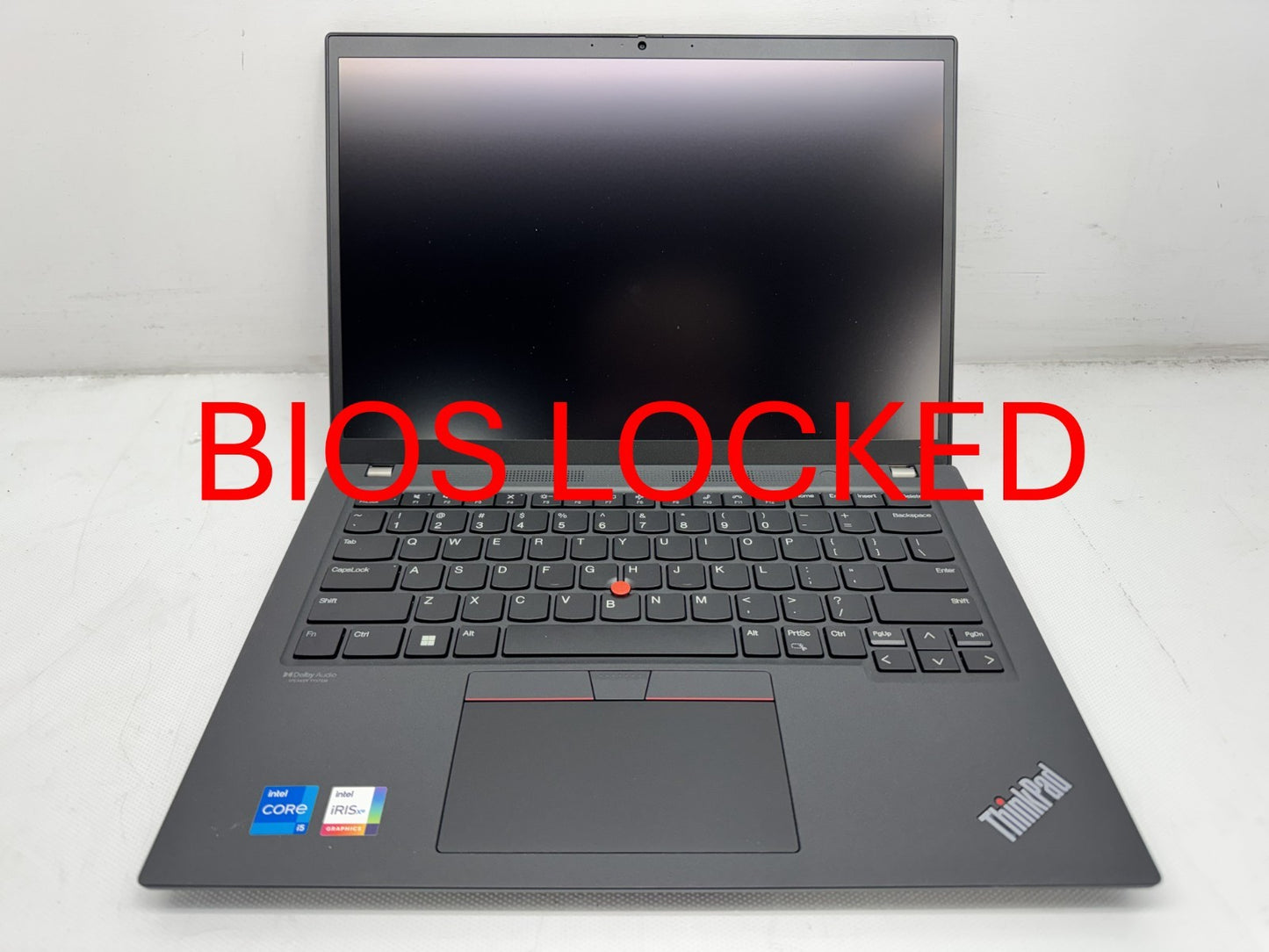 BIOS LOCK Lenovo ThinkPad T14s Gen 3 Intel i5-1235U@1.3GHz 16GB *READ*