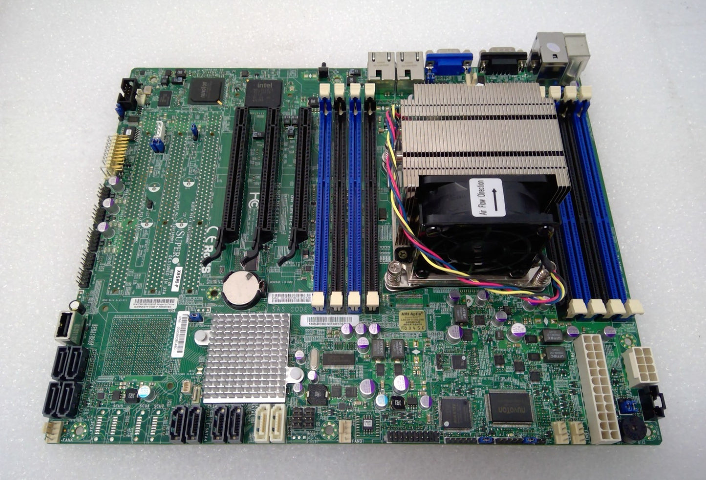 Supermicro X9SRI-F Intel LGA 2011 DDR3 Motherboard W/Headsink&Xeon E5-1620v2