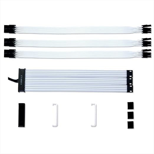 LIAN LI STRIMER PLUS V2 Triple 8 PIN Extension Light Cable PW12-PV2 Black