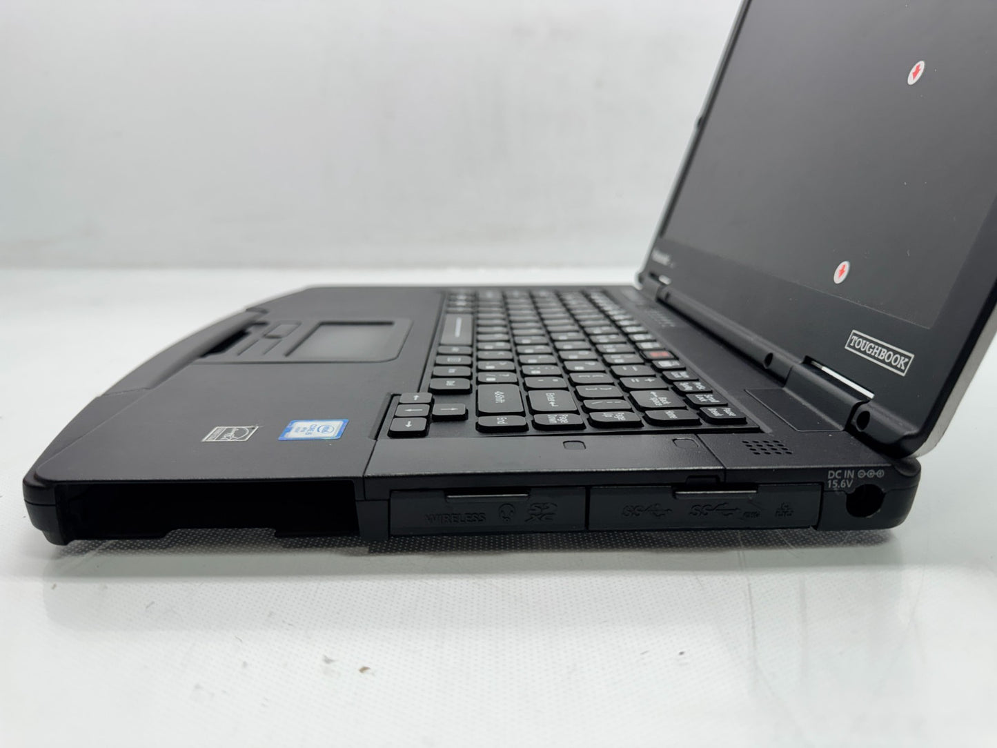 Panasonic Toughbook 1366 x 768 CF-54 i5-6300U@2.4GHz 8G RAM NoAC  *READ*