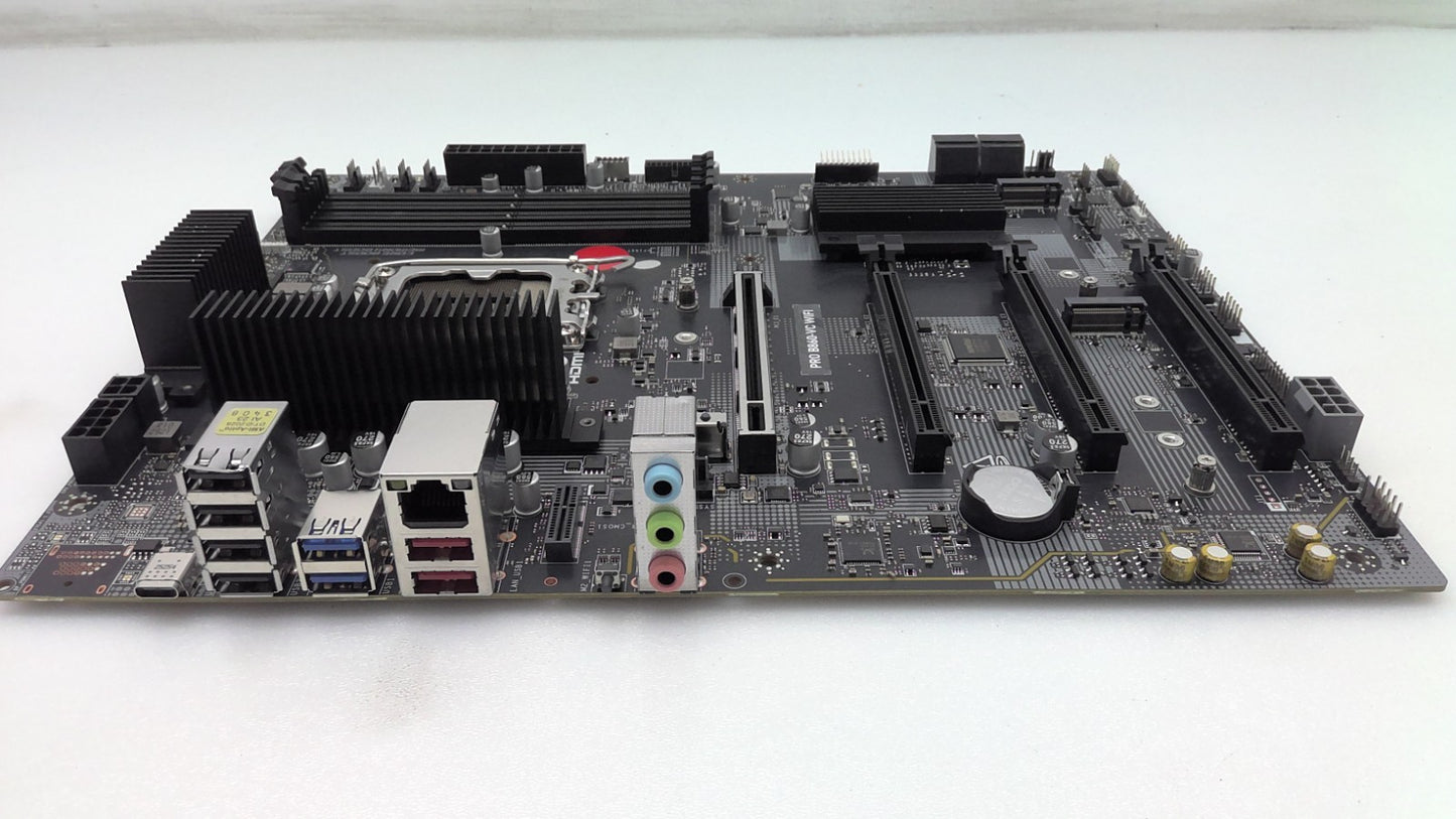 Lot of 2 *For Parts*msi PRO B860-VC WIFI LGA- 1851 ATX Motherboard No WIFI