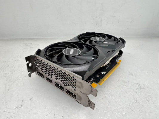 MSI GeForce RTX 4060 8GB GDDR6X VENTUS 2X OC BLACK Graphics Card