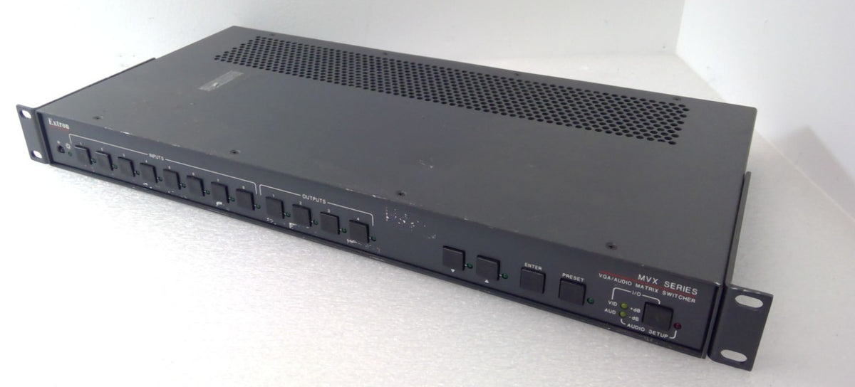 Extron MVX 84 VGA A 8x4 Matrix Switcher High Res Video Stereo Audio W/Cable