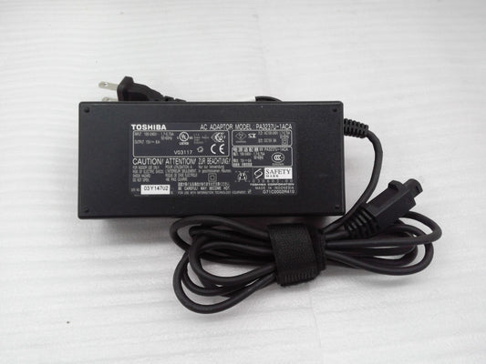 Genuine Toshiba Power Adapter Plug 4 Pin PA3237U-1ACA 15V 8A