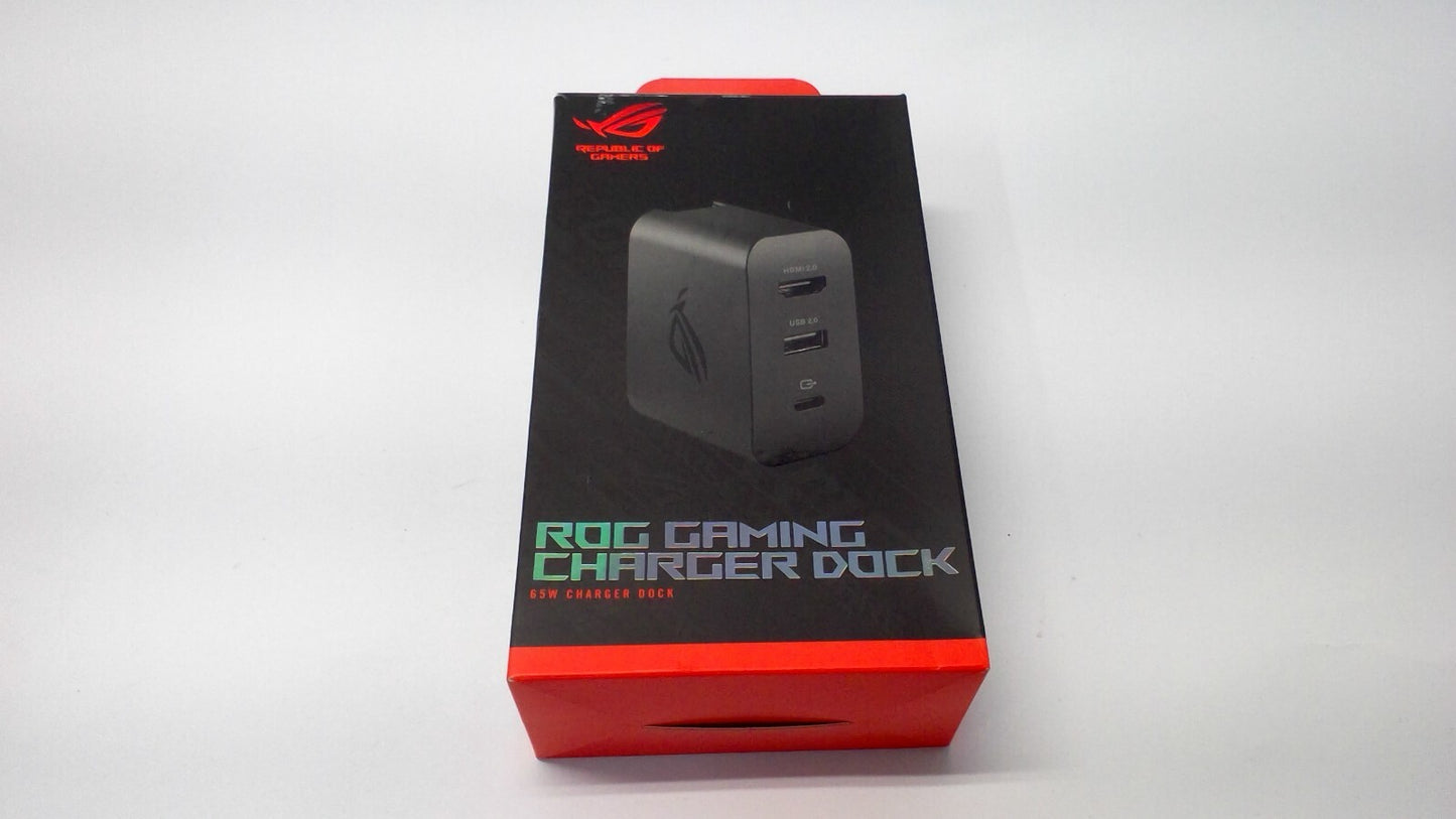 ASUS ROG 65W - Gaming Charger Dock - AC65-03 - Ally Type C - UK/EU/US
