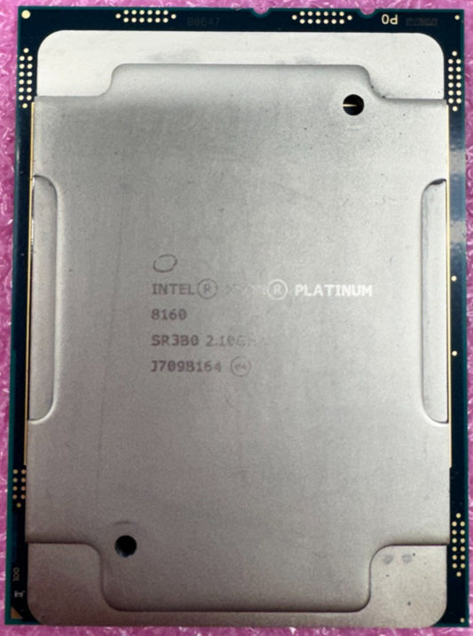 Intel Xeon Platinum 8160 SR3B0 CPU (2.1GHz, 24 Cores) LGA 3647