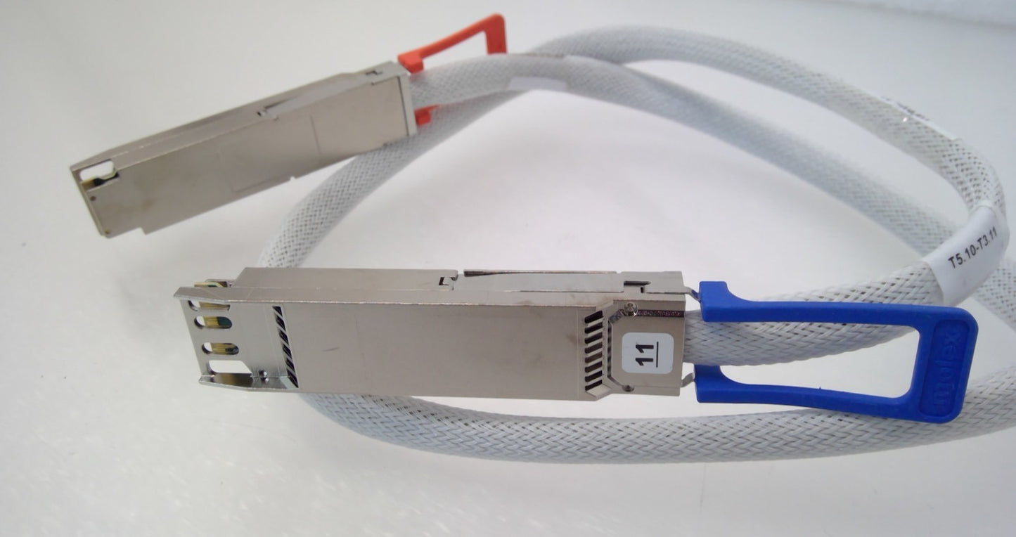 Molex 2111661416 800G OSFP DAC Cable 1.13M 30AWG OSFP-1112 Direct Attach Copper
