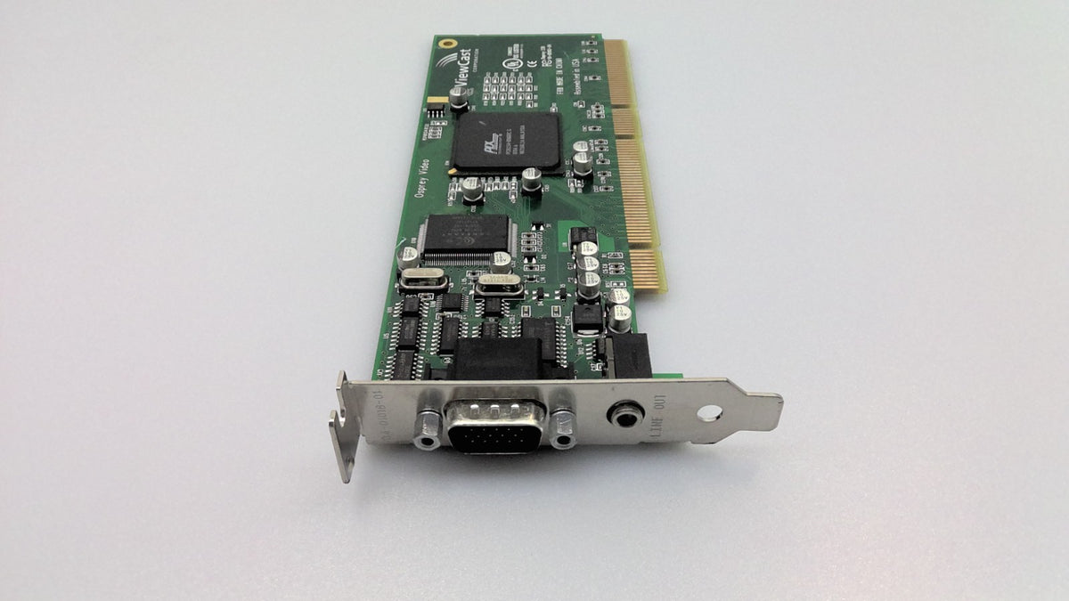 ViewCast Osprey 230 PCI-X Analog Video Audio Capture Card HD-15 94-00192-04