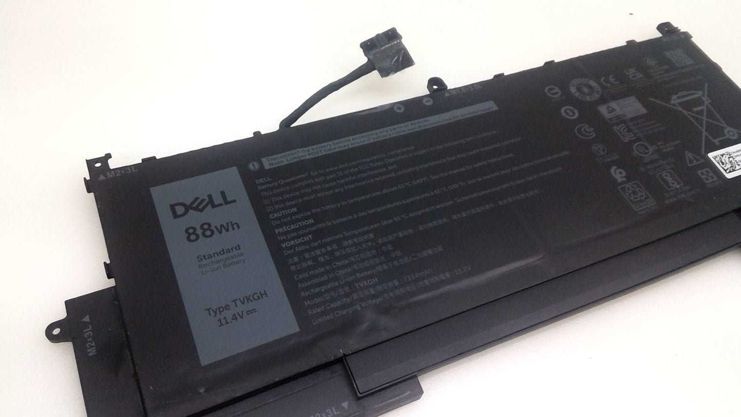 Genuine TVKGH Battery Latitude V5K68 N7HT0 9510 9520 2-in-1 Series N2NLL