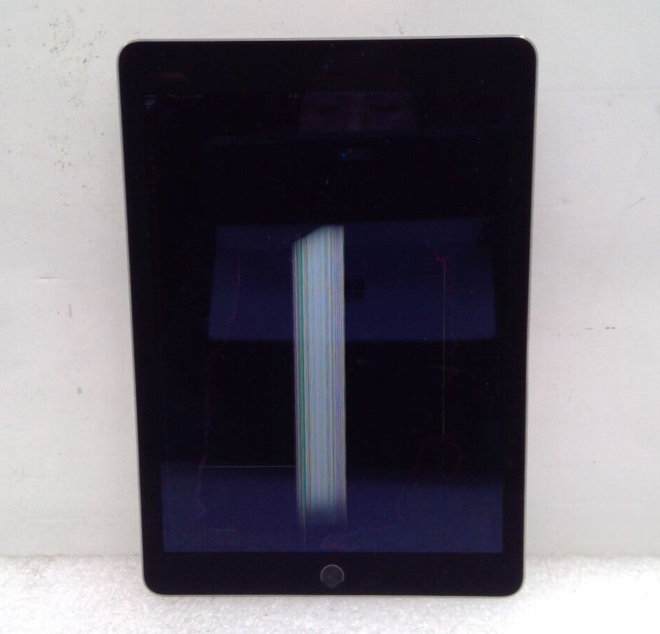 Apple iPad Air 2nd Gen 9.7" A1566 MGL12LL/A 16GB Wi-Fi - Gray B20 "Read"