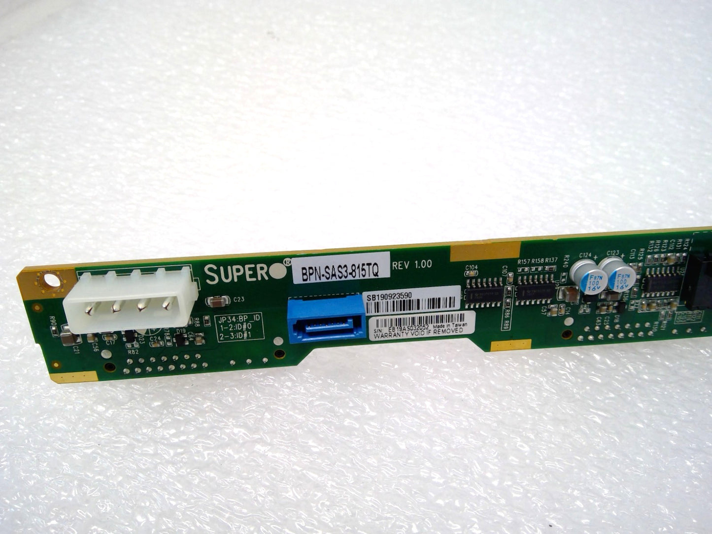 Supermicro BPN-SAS3-815TQ 12Gbs 4-Bay 3.5 SATASAS Backplane Board