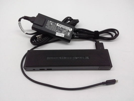 HP Elite Thunderbolt 3 Dock HP ZBook HQ-TRE HSTNN-CX01 w/ USB Cable/AC Adapter