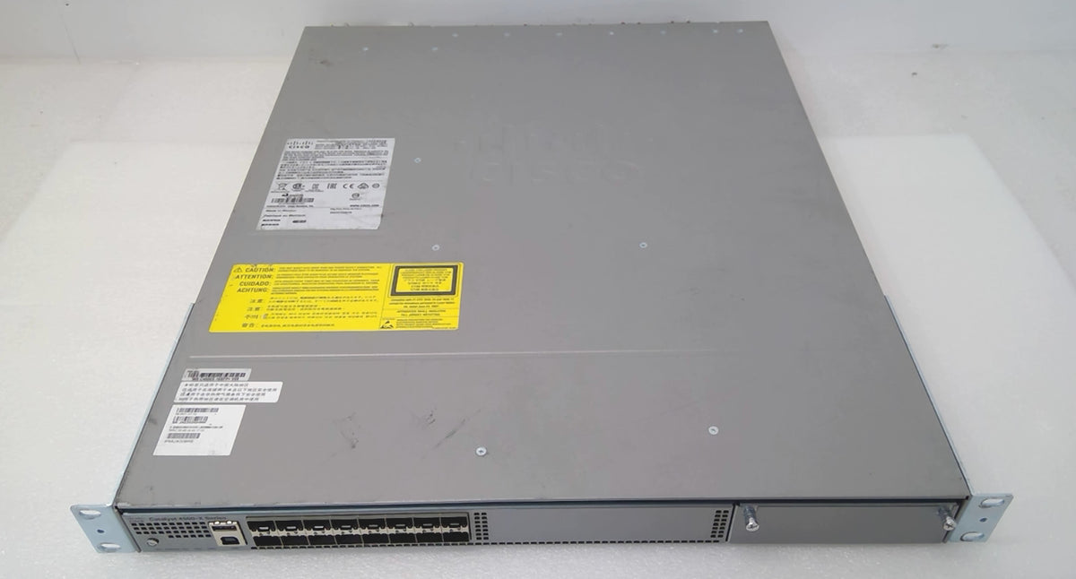 Cisco WS-C4500X-16SFP+ 16 Port Gigabit Ethernet Swith Dual PSU *Read*