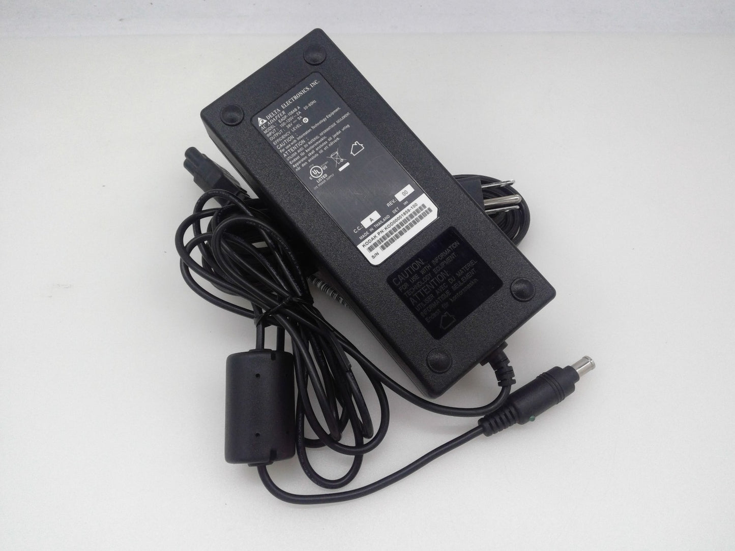 Original AC Adapter 108W Delta EADP-108AB A for Kodak EasyShare Charger W/Cord