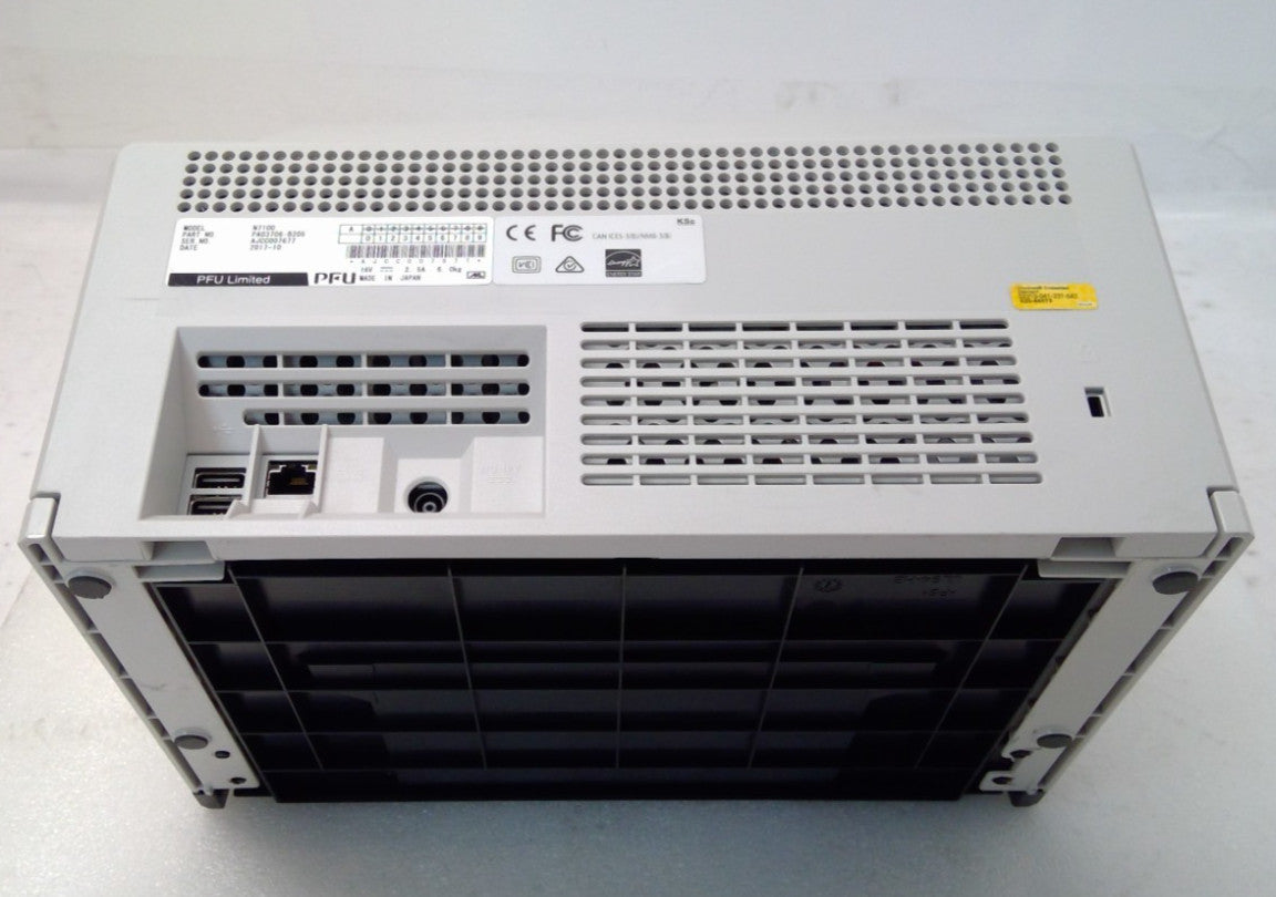 Fujitsu N7100 Touchscreen Network document scanner/NO Power Adapter