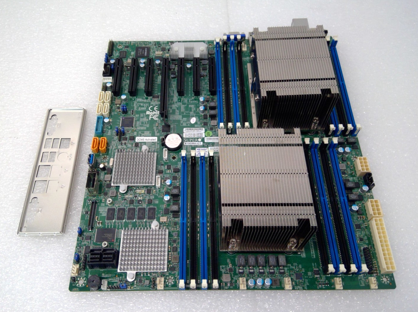 Supermicro X10DRH-CT Intel LGA2011 ATX Motherboard W/Headsink -NO CPU