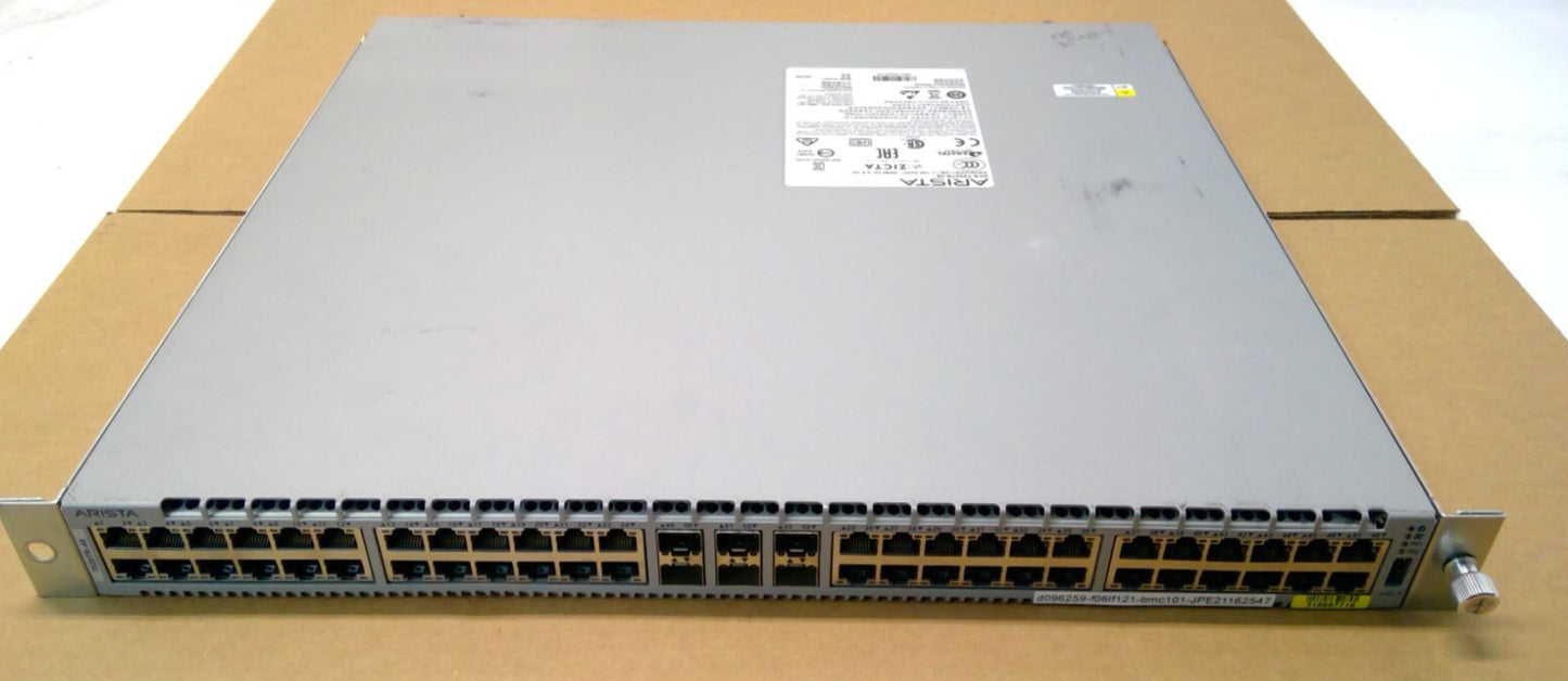 Arista DCS-7020TR-48 7020R Series 48-Ports 100/1000BASE-T Data Center Switch