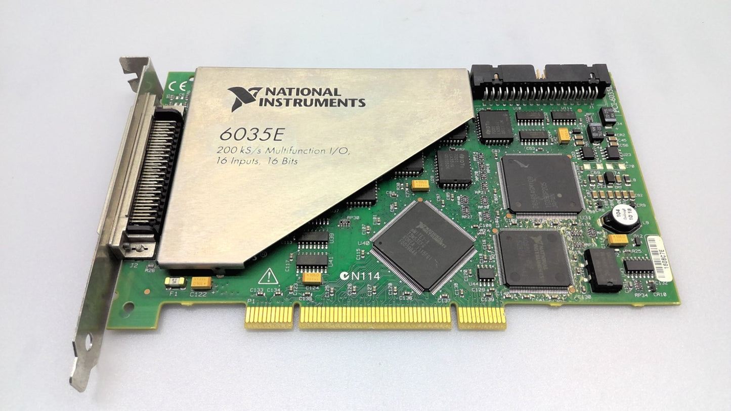 National Instruments PCI-6035E Multifunction I/O DAQ Card 16Bits 187576G-02