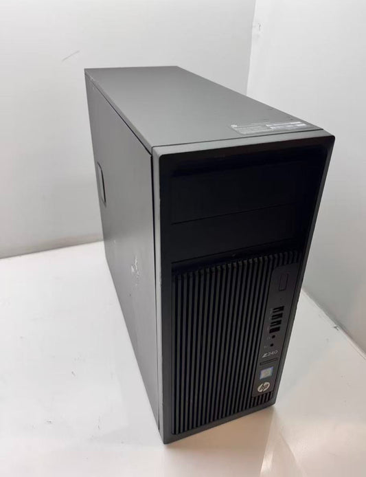 HP Z240 Tower Xeon E3-1270 V5@3.6GHz 32G DDR4 1TB P400 Win 11 *READ*