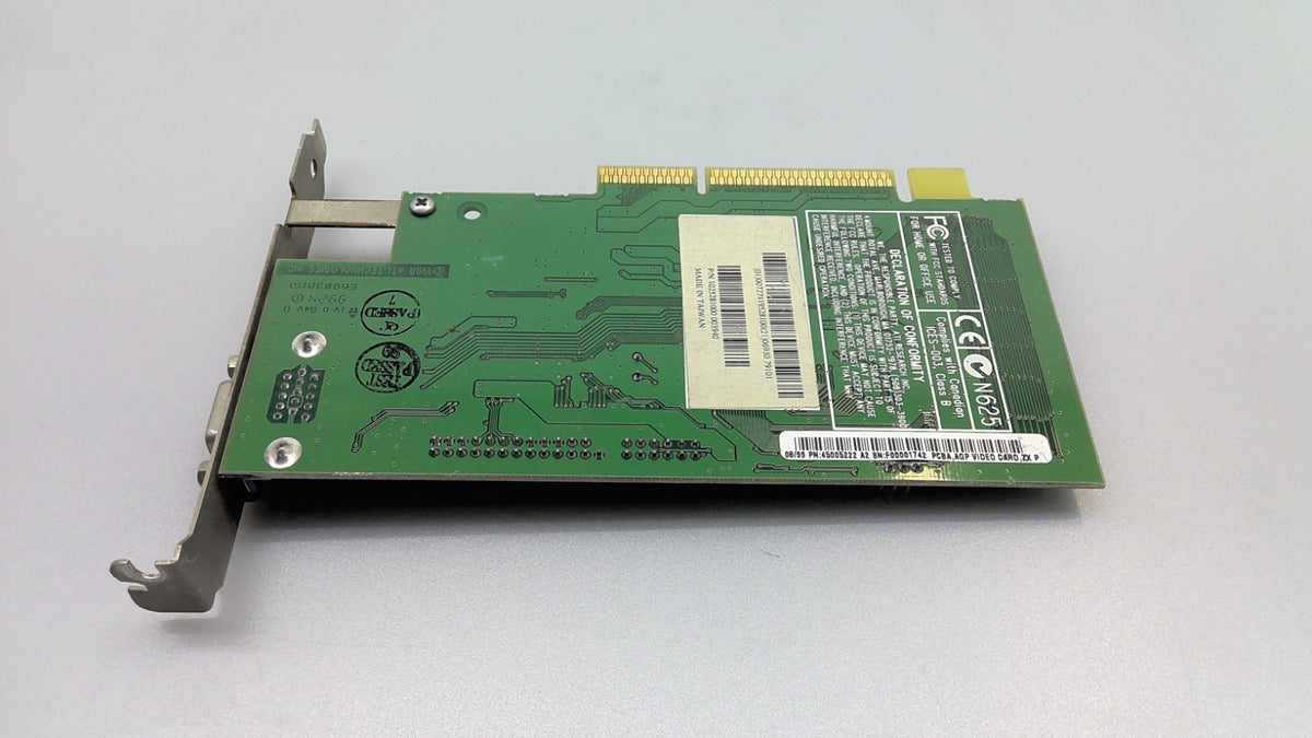 ATI 109-52800-01 RAGE IIC AGP Video Adapter Card 1025281000 003940