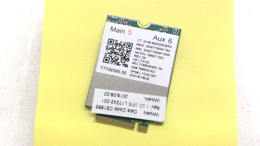 HP 796927-002 LT4120 Snapdragon X5 4G LTE M.2 Module 150Mbps L17242-001