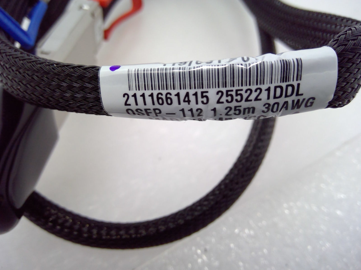 Molex 2111661415 800G OSFP-112 Passive Copper DAC Cable 1.25m 30AWG 1197031-01